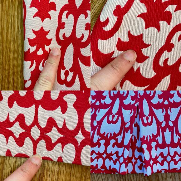 Laundry by Design Brocade White & Pink Strapless Sheath Dress Womens 10 - Picture 14 of 16